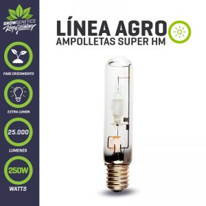Ampolleta Haluro Metálico 250W Extra Lumen - Grow Genetics