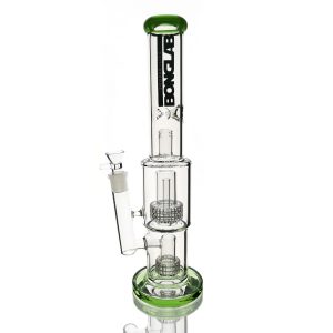 Bong Double Shot Verde - Bonglab