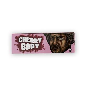 Papelillo 1 1/4 con sabor Cherry Baby - Lion Rolling Circus