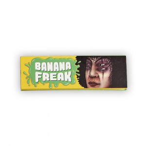 Papelillo 1 1/4 con sabor Banana Freak - Lion Rolling Circus