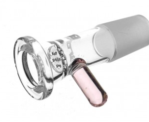 Quemador largo Rosa 18mm macho - Bonglab
