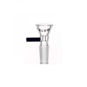Quemador Pyrex negro macho 14mm - Calvo Glass