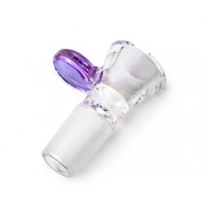 Quemador oreja 14mm macho Morado - Bonglab