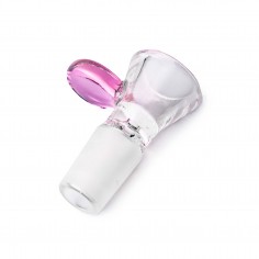 Quemador oreja 14 mm Macho Rosa - Bonglab