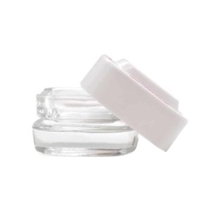 Contenedor Extractos Clear Tapa Blanca 4ml - Bonglab