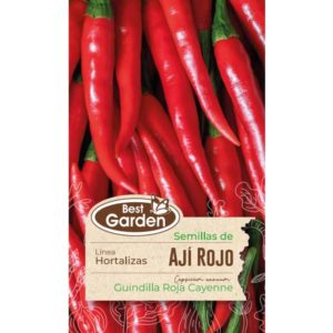 Semilla Ají Rojo 1grs. - Best Garden