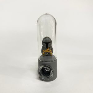 Pipa Silicona/Vidrio Mandalorian