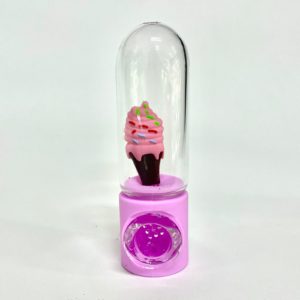 Pipa Silicona/Vidrio Helado